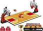 Building Blocks Toy - Basketball Court Baseplates and Sets of 2 Basketball Hoop Basketball Goal Building Bricks for Basketball Game - Compatible with Major Brands (Basketball Playset/Red)