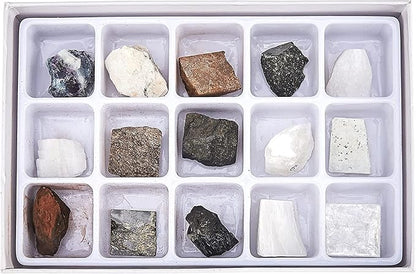 STEM Toy Mineral Science Kit Geology Rock Specimen for Young Geologists