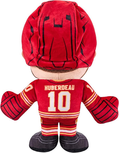Bleacher Creatures Calgary Flames Jonathan Huberdeau 8" NHL Kuricha Sitting Plush - Soft Chibi Inspired NHL Superstar