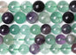 4MM 86PCS Natural Stone Green Fluorite Gemstone Beads for Jewelry Making DIY Bracelet 1 Strand