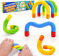 Fidget Toys Sensory Sticks for Kids: 3 Pack Textured Sensory Toys for Autism Calming - Quiet Fidgets for Classroom Must Have - Stress Relief Item for Classroom Student - Travel Activity Essentials