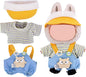17cm Doll Clothes Set, Premium Jeans & Knitted Sweater Outfit for 17cm 15cm Dolls, Cute Dress Up Fashion, No Doll Included (Star, 17cm/15cm)