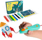 3Doodler Start+ Essentials 3D Pen Set for Kids, Easy to Use, Learn from Home Art Activity Set, Educational STEM Toy for Boys & Girls Ages 6+