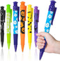 Shemira Halloween Party Favor for Kids, 48 Pcs Jumbo Pen in 6 Assorted Theme Designs for Trick or Treating, Goodie Bag Filler, Miniatures, School Classroom Rewards