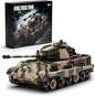 Nifeliz King Tiger Tank Building Set, WW2 Military Tank Model Toy for Adults, Collectible Army Display Piece and Gift for Enthusiasts (1,267 PCS, NF10315)