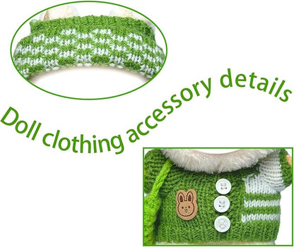 17cm Doll Clothes Set Fashion Doll Clohtes with Accessories of Doll Clothing Suitable for Various Outfits of Dolls (Style U)