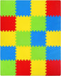 Kangler Kids Puzzle Play Mats, 20pcs Extra Large Colorful Foam Flooring Tiles, Interlocking Floor Mats with Borders for Children Infant Baby Crawling, Exercise, Playroom, Play Area, Baby Nursery