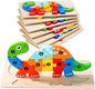 7 Pack Wooden Animal Toddler Puzzles for Kids Ages 3-5, Baby Montessori Toys for Kids Age 3 4 5 6 Years, 7 Animal Shape Learning Jigsaw Toys for 3 Year Olds for Boy Girl Ideal Gift