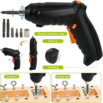 22 in 1 Montessori Toys Screwdriver Board Set with Electric Drill, Wooden Screw Driver Activities Tool for 3 4 5 Kids, Preschool Educational Sensory Learning STEM Fine Motor Skills Toys Gifts for Boys