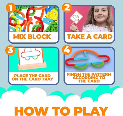 Stem Kids Toys for Creative Learning Building Educational Resources Toys for Preschool and Kindergarten Boys and Girls