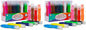 12 Squeezable Paint Brushes Classic Colors for Kids, Tempera Paint Brush, Assorted Fun Colors for Toddler, (24ml/0.8oz Each) (Pack of 2)