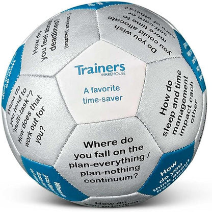 Trainers Warehouse 6" Thumball Collection, 32 Prompts for Conversation, Team Building, Relationship and Training