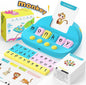 HOMESTEC Phonics Flash Cards for Toddlers, Matching Letter Game Learning Toys for Kid, Autism Speech Therapy Materials 322 Sight Words,Boy Girl Birthday
