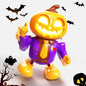 Halloween Pumpkin Dancing Robot Toy – Light-Up Musical Walking Figure, Party Decoration for Boys & Girls Ages 3-8, Fun Holiday Gift