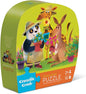 Crocodile Creek Pre-School Jigsaw Puzzle, 12 Piece for Kids 2 Years and Up, Heavy-Duty Square Box for Storage, Finished Puzzle Size 12 x 19 inches, Flower Power