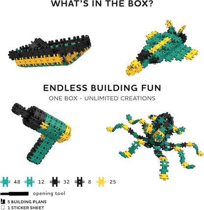 Nano Clics Creative Builders 125, Construction Toys for Children Ages 8 and up, Creative Educational Toys in a 125 Piece Set, Building Blocks for Girls and Boys, Durable Toys