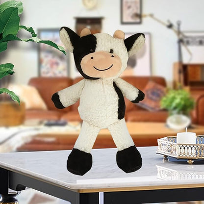 CHELEI2019 11.8" Cow Stuffed Animal Plush Soft Christmas Cow Plushies Toy for Kids,Girls