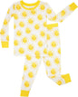 Little Sleepies Two-Piece Pajama Set for Boys & Girls, Soft Viscose from Bamboo Toddler Pajamas for Kids, Family Matching PJs