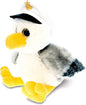 DolliBu Plush Seagull Stuffed Animal - Soft Huggable Gray Seagull Sailor, Adorable Playtime Plush Toy Animal, Cute Sea Bird Cuddle Gifts for Kids & Adults - 8 Inch