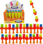 IPIDIPI TOYS Jumpeez LED Jumping Rocket Poppers, 24-Pack Light Up Spring Launcher Toys for Kids – Halloween Light Up Toys for Trick or Treat, Goodie Bag Stuffers Birthday Party Favors for Boys & Girls