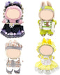 4 Pack—17cm Doll Clothes Set(NO Doll and Shoes) ,Premium Outfit for 15cm/17cm Dolls Accessories Suit,Stylish Adorable Clothes Accessories,Cute Clothes for Dress up Unique Style (Set R)