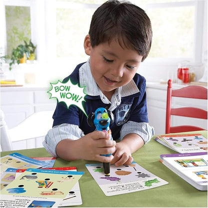 Educational Insights Hot Dots Phonics Fun! Set - Preschool and Kindergarten Flash Cards Compatible with Interactive Pen, Preschool Learning Activities, Learn to Read Activity for Kids Ages 3+