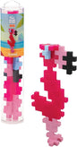 PLUS PLUS Big - Instructed Tube - 15 Piece Flamingo - Construction Building Stem/Steam Toy, Interlocking Large Puzzle Blocks for Toddlers and Preschool