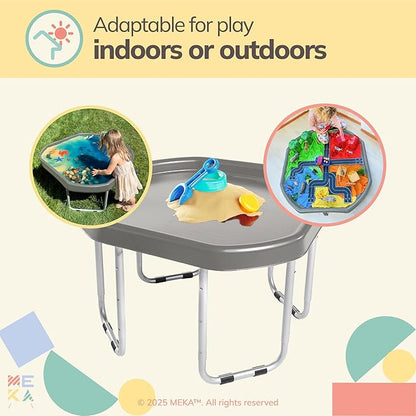 MEKA Tuff Tray Set for Sensory Play