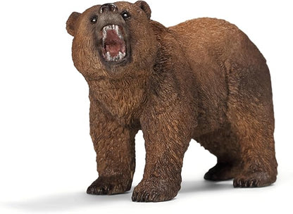 Schleich Wild Life - 4 PC Bear Figure Toy Playset - Realistic Panda, Koala, Grizzly and Polar Bear Figurine for Kids and Toddlers - Educational Animal Toys for Boys and Girls Ages 3+ - 77589