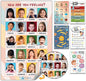 6 Laminated Feelings Posters for Kids - English & Spanish - Calm Down Corner Supplies - Therapy & School Counselor Supplies - Emotions Posters for Home and Calming Corner Classroom
