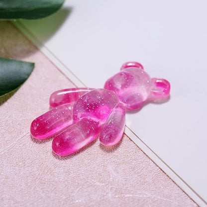 Pocket Bear Hug, Anxiety Relief Gifts for Men Women, Mental Health Positivity Gift, Autism Fidget Gifts, Stress Relief Gift for Her, Back to School Reminder of Comfort, Galaxy Pink