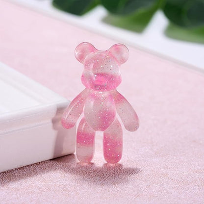 Pocket Bear Hug, Anxiety Relief Gifts, Mental Health Positivity Gift for Men Women, Autism Fidget Gifts, Stress Relief Gift for Her, Thoughtful Present for School Anxiet, Light Pink