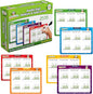 Channie’s Double Digit Addition and Subtraction Flash Cards, 30 Dry Erase Educational Math Flash Cards for Kids, Ideal for 1st to 3rd Grade, Level 2 Color-Coded Cards, 360 Two-Digit Problems