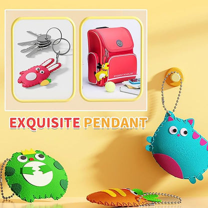 DIY Doll Sewing Toys, Whateveri DIY Doll Sewing Toys, Sewing Kit for Kids, My First Sewing Kit, Weaving Loom for Kids, Sew Fun Animals Kit, Handmade Kids Sewing Crafts DIY Kits Kids 8-12 (B+C Set)