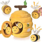 Baby Toys for 1 Year Old, Soft Beehive with 5 Stuffed Bees, Crinkle, Rattle, Mirror, Montessori Toys for One Year Old Birthday Gift, Babies Sensory Balls for 12-18 Month Baby