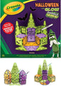 CreateOn Crayola Halloween Glow Doodle Magnetic Tiles Set, Building Set for Kids, STEM Toys for Boys and Girls Ages 3 and Up, 25-Piece Set