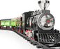 TEMI Large Train Set - Kids Electric Train Toy with 3 Way Smoke Locomotive, Light and Sounds, Cargo Cars and Long Tracks, Large Gift Train Set for Boys & Girls