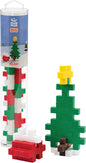 PLUS PLUS Big - Instructed Tube - 15 Piece Holiday Mix - Construction Building STEM/STEAM Toy, Interlocking Large Puzzle Blocks for Toddlers and Preschool