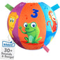 Move2Play, Hilariously Interactive Baby Ball with Music & Sound Effects | First Birthday Gift | Toddler Toy for Boys & Girls | Age 6, 9, 12, 18+ Month | 1, 2+ Year's Old (Baby Ball)