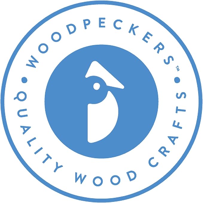 DIY Wood Cubes 1-3/4-inch, Pack of 10 Small Wooden Baby Blocks for Baby Shower, Wood Blocks for Crafts, STEM, Building, and Blank Wooden Dice, by Woodpeckers