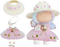 17cm Doll Clothes - 4 Set for 6.7 inches Doll Outfit，Clothing for Dolls Accessories.Cute Clothes for Dress up (dolldress-Pink)