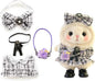 17cm Doll Clothes Set & Outfit Set for 17cm Dolls - Premium Fashion Dresses with Accessories, Luxury Chic Doll Clothing & Style Bundle,Just Clothes (Style-29)