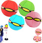 Magic Meta Ball, Children's Bouncing Ball, Magic Metaball, Magical Flying Saucer, Bouncy Balls, Parent-Child Interaction, Interactive Pop-Up Time Delay Transformation Toy Outdoor (4colors, 3 lights)