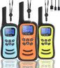 QUOLIX Walkie Talkies for Kids 3 Pack, Rechargeable Kids Walkie Talkies Toy for 3-12 YrO Boys, Long Range Walkie Talkie with 22 Channels & Flashlight Birthday Gifts for Kid’s Outdoor Adventure