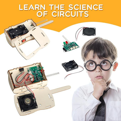 Kids walkie talkies for Boys Girls Age 5-7 8-13 Science Kits for Kids Age 8-10 8-12 12-14 STEM Toysfor 6 7 8 9 10 11 12 13 14+ Years Old Boys Teens DIY Building Crafts
