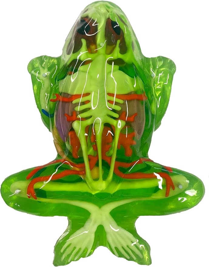 Dissect-It Kit for Kids, Simulated Synthetic Lab Dissection Toy, Frog Super Lab STEM Toys for Animal Science, Biology, and Anatomy