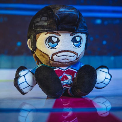 Bleacher Creatures Colorado Avalanche Peter Forsberg 8" NHL Kuricha Sitting Plush - Soft Chibi Inspired NHL Superstar