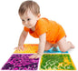 Liquid Motion Floor Tiles - Interactive Sensory Play Mats for Kids, Non-Slip Educational Toy with Dynamic Visual Effects, Ideal for Home, Classroom & Therapy