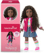American Girl, Truly Me 18-inch Doll #127 with Hazel Eyes, Curly Dark-Brown Hair, Very Deep Skin, for Ages 6+