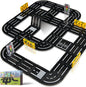 Magnetic Tiles Road Expansion Pack, Magnetic Building Blocks Construction Toys for 3+Year Old Boys Girls, Kids Toy Montessori Toys for Toddler.